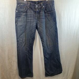 Kassil Heritage 1968 Mens 34x28 dark Wash straight leg Jeans